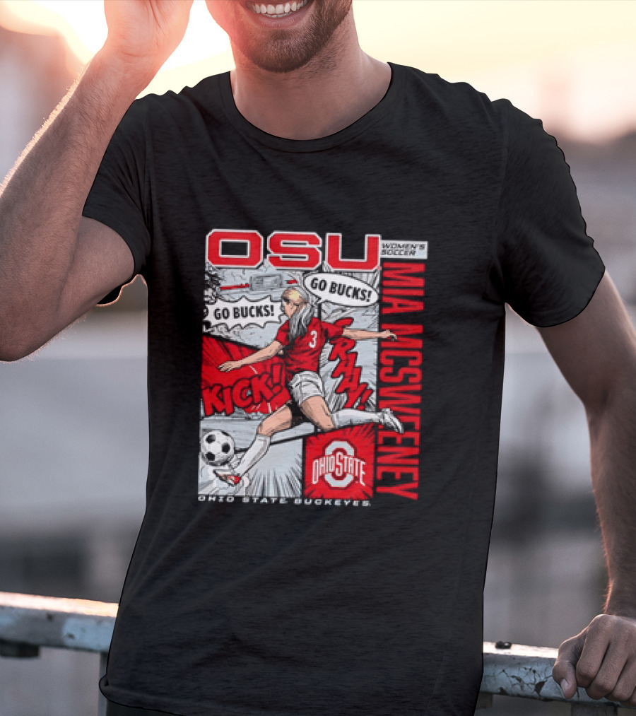 Ohio State Buckeyes OSU Mia McSweeney T-Shirt