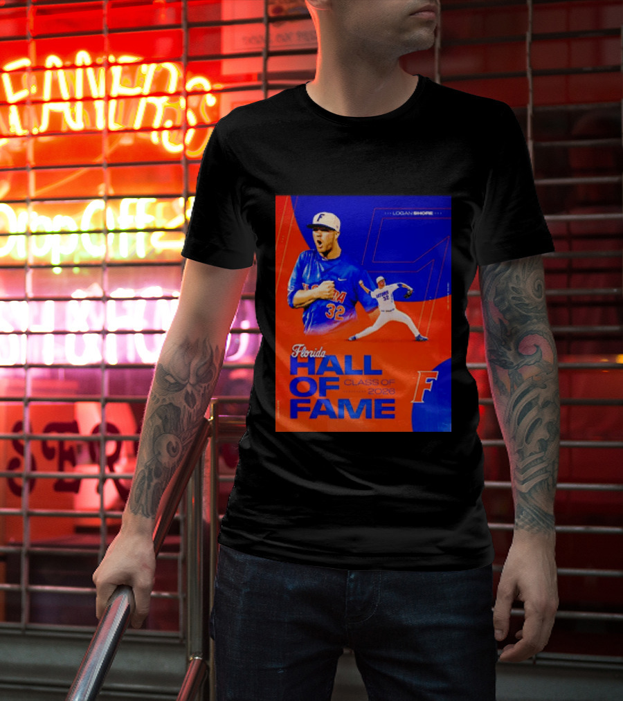 Logan Shore Florida Gators Hall Of Fame Class Of 2026 T-Shirt