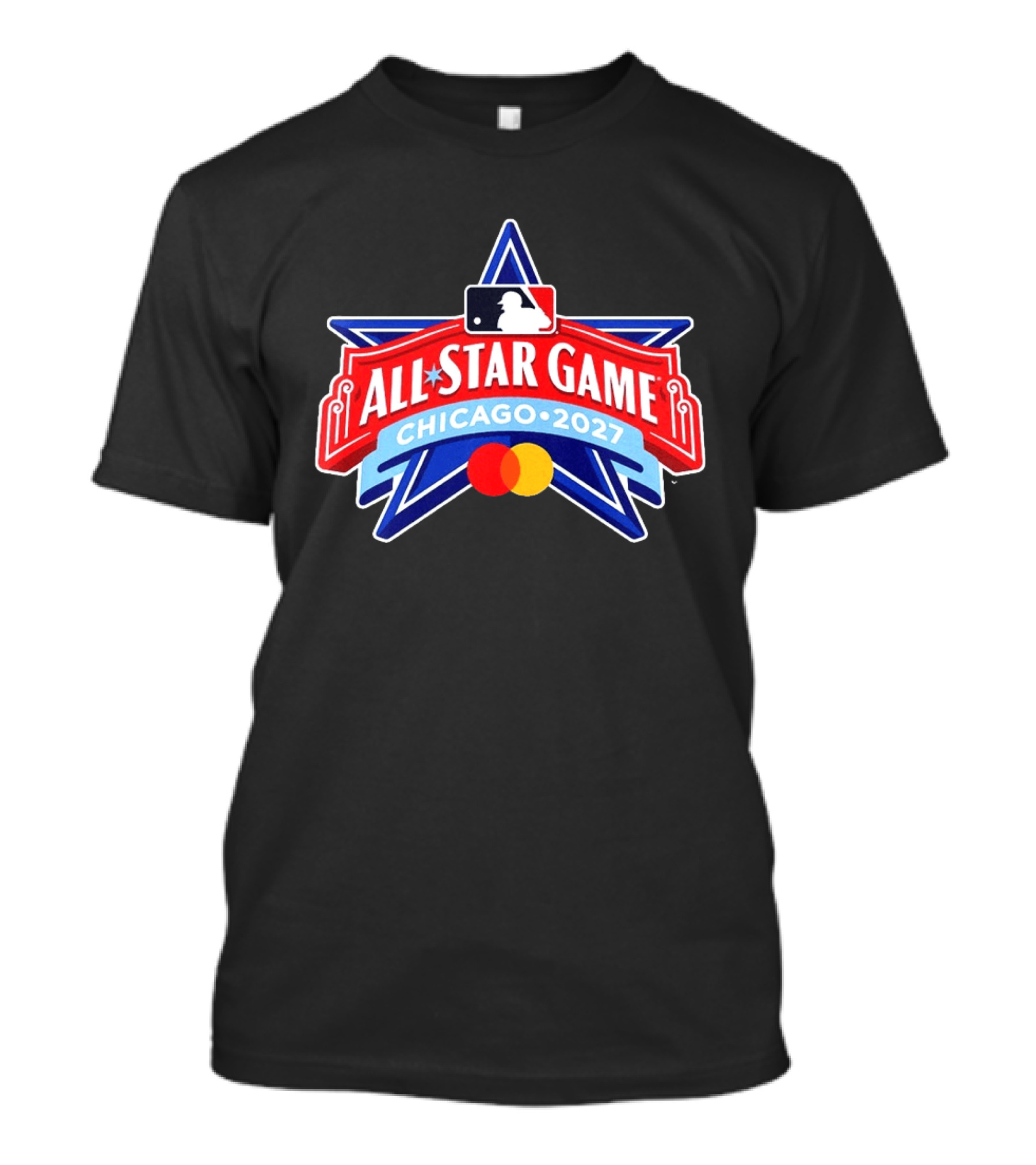MLB All Star Game 2027 Chicago Mastercard T-Shirt