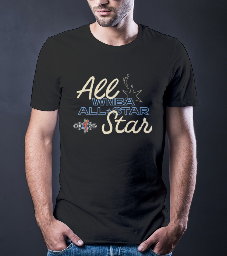 WNBA All Star Chicago 2026 CHI 26 Basketball T-Shirt