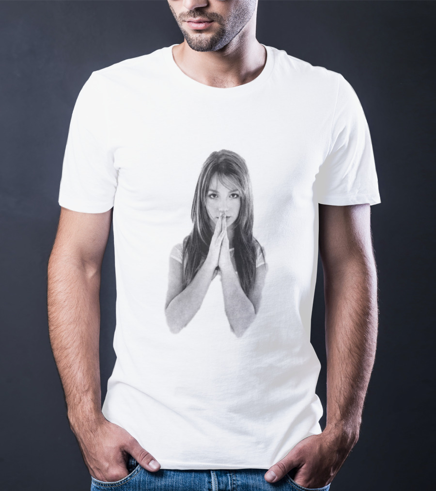 Britney Spears Baby One More Time Iconic Prayer Pose T-Shirt