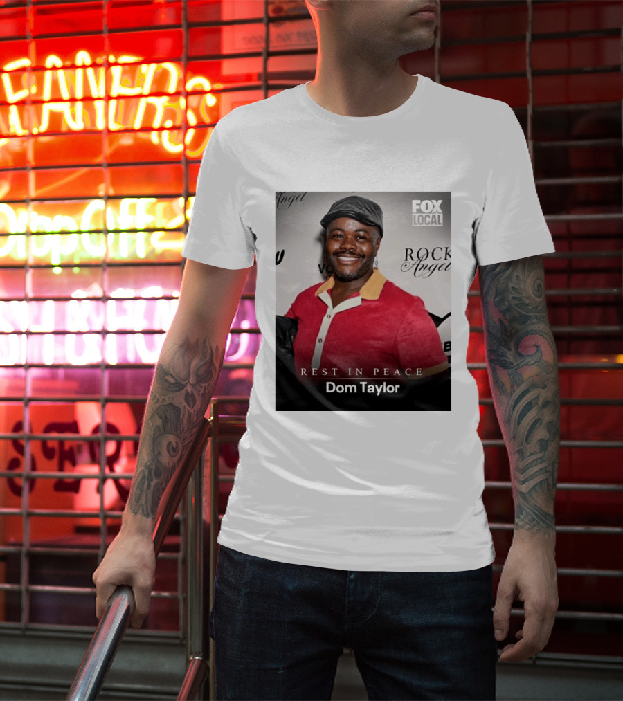 Rest In Peace Dom Taylor Celebrating Caribbean Cuisine Netflix Five Star Chef T-Shirt