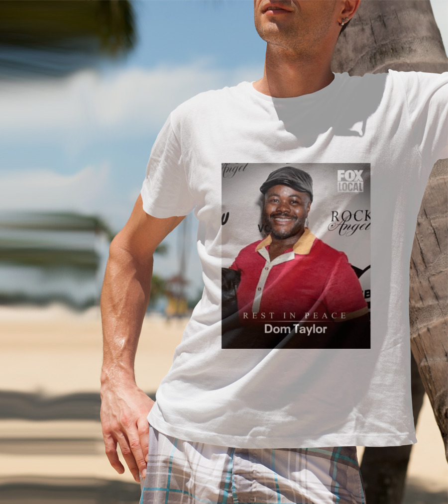 Rest In Peace Dom Taylor Celebrating Caribbean Cuisine Netflix Five Star Chef T-Shirt