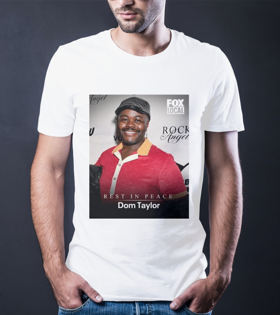 Rest In Peace Dom Taylor Celebrating Caribbean Cuisine Netflix Five Star Chef T-Shirt