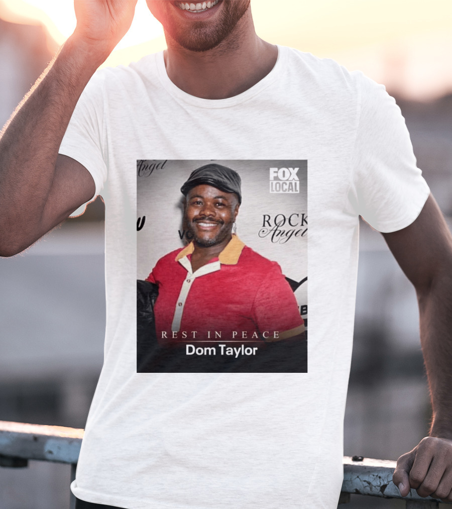 Rest In Peace Dom Taylor Celebrating Caribbean Cuisine Netflix Five Star Chef T-Shirt
