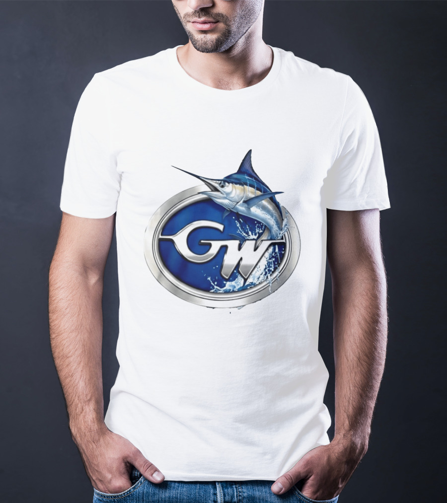 Grady White Boats GW Marlin Symbol Exceptional Attention To Detail T-Shirt