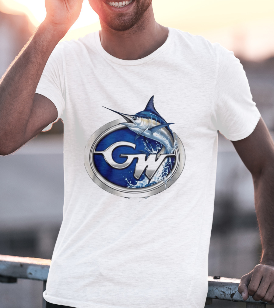 Grady White Boats GW Marlin Symbol Exceptional Attention To Detail T-Shirt