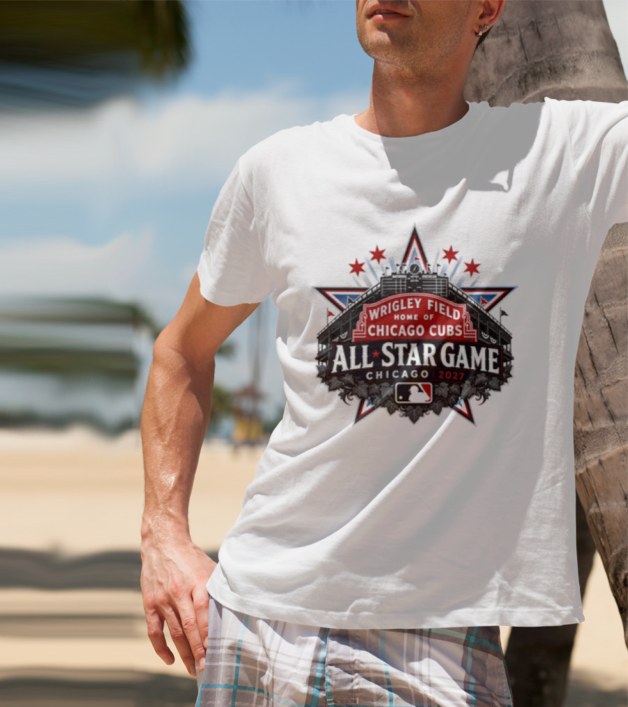 Wrigley Field Home Of Chicago Cubs 2027 MLB All Star Game T-Shirt