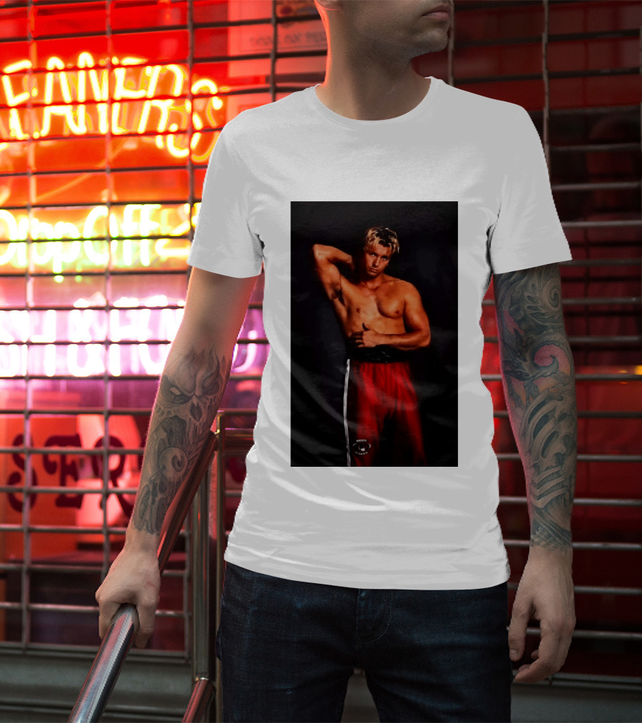 Stephen Kalyn Off Campus Body Maker Boxer Pose T-Shirt