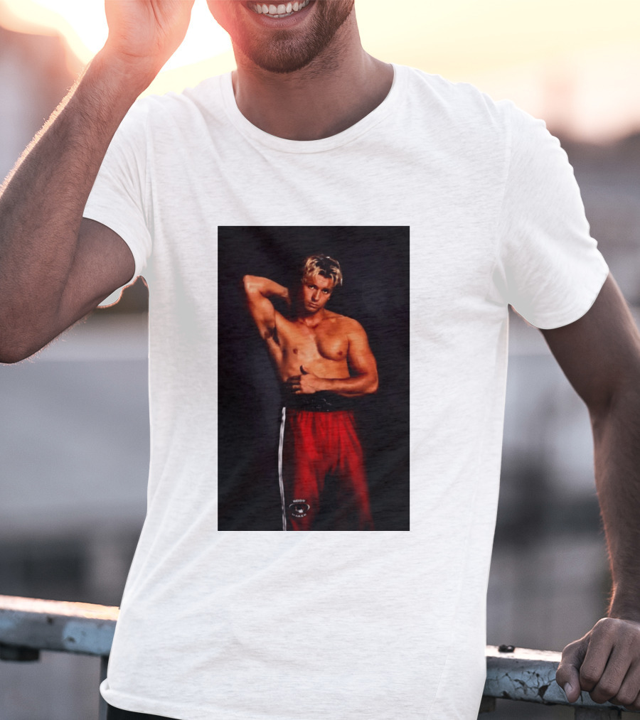 Stephen Kalyn Off Campus Body Maker Boxer Pose T-Shirt