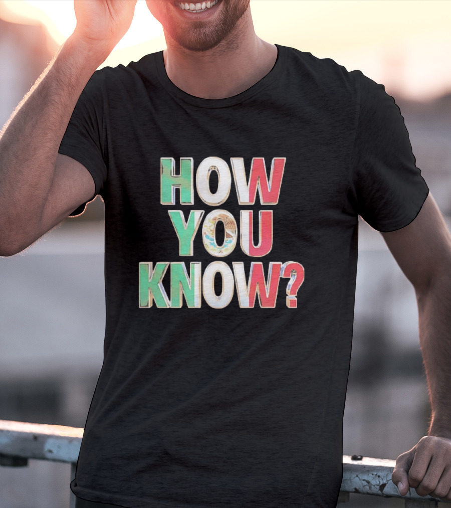 AEW Mexico Flag How You Know Wrestling T-Shirt