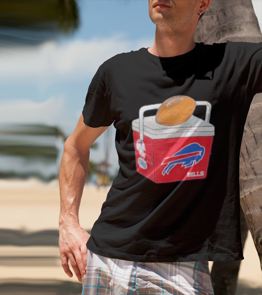 Buffalo Bills Cooler 1960 Football Wegmans Go Bills T-Shirt