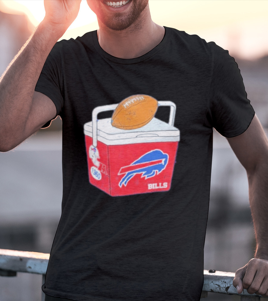 Buffalo Bills Cooler 1960 Football Wegmans Go Bills T-Shirt