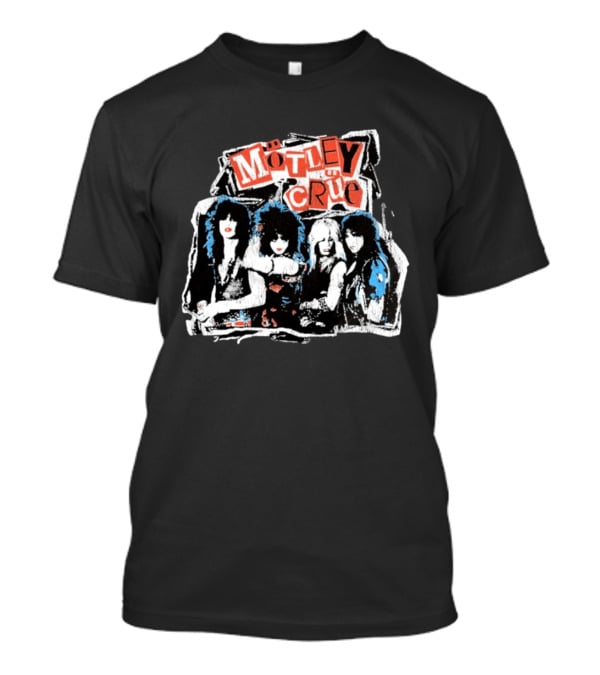 Motley Crue Collage The Return Of The Carnival Of Sins Tour 2026 T-Shirt
