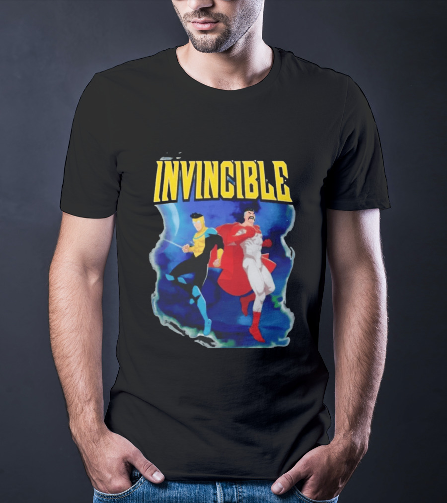 Invincible Comic Superhero Duo Team Up T-Shirt