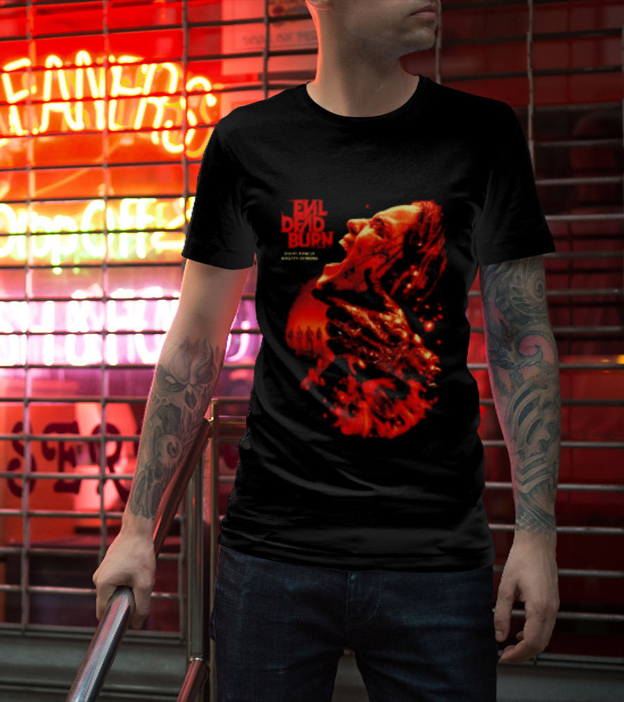 Evil Dead Burn Horror Halloween Movie T-Shirt