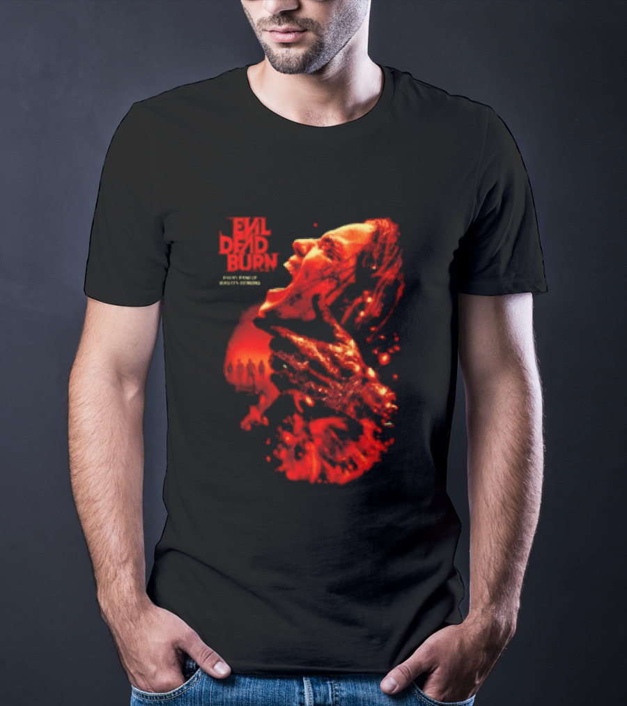 Evil Dead Burn Horror Halloween Movie T-Shirt