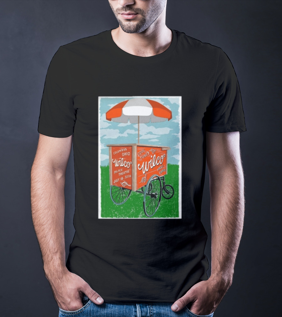 Wilco Cool Tunes Fresh Sounds Palace Theatre Columbus Ohio July 18 2026 T-Shirt