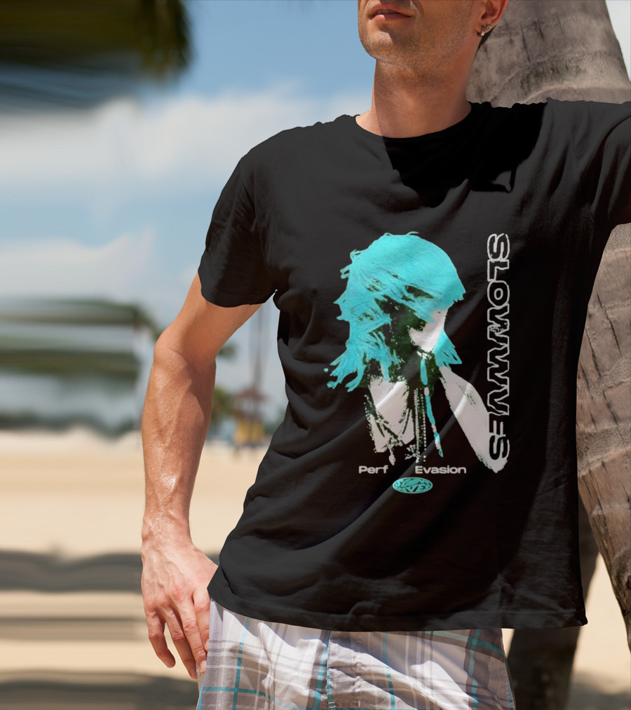 Slowwves Perfect Evasion Asia Blue Hair T-Shirt