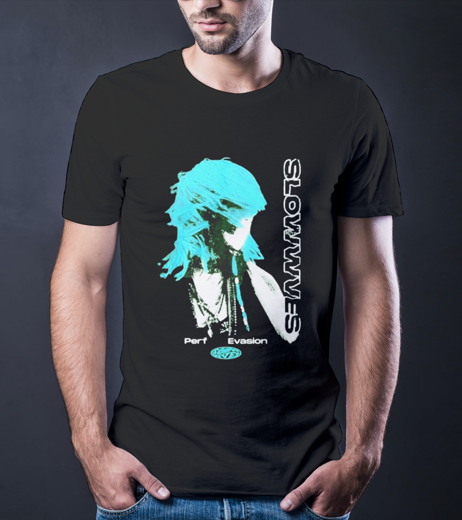 Slowwves Perfect Evasion Asia Blue Hair T-Shirt