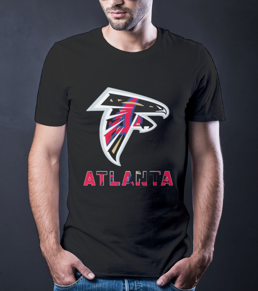 Atlanta Falcons Braves Hawks Bulldogs United Sports Mashup T-Shirt