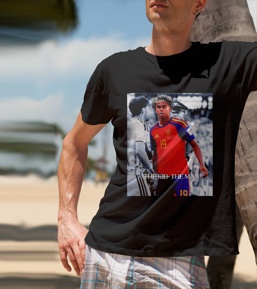 Spain 19 Lamine Yamal The Kid The Man T-Shirt
