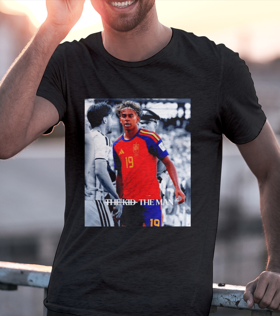 Spain 19 Lamine Yamal The Kid The Man T-Shirt