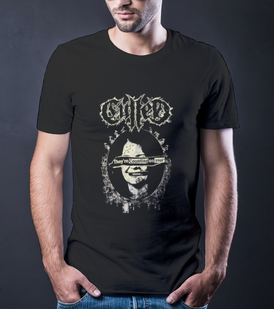 Culled They're Counting On Your Silence Cryptic Hat T-Shirt