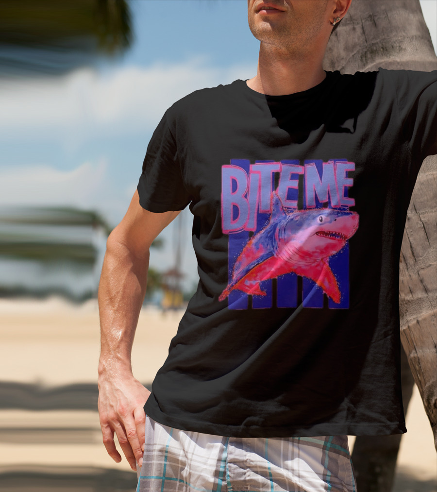 Bite Me Shark Attack T-Shirt