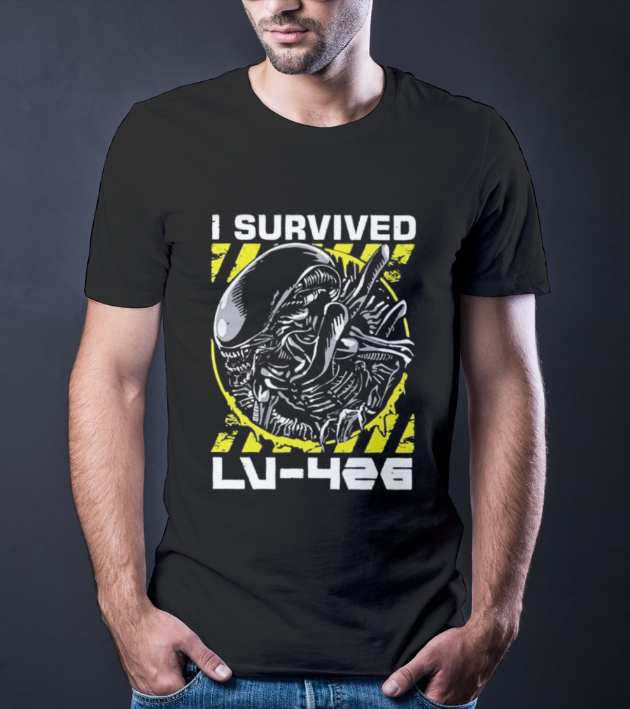 I Survived LV 426 Alien Xenomorph Encounter T-Shirt
