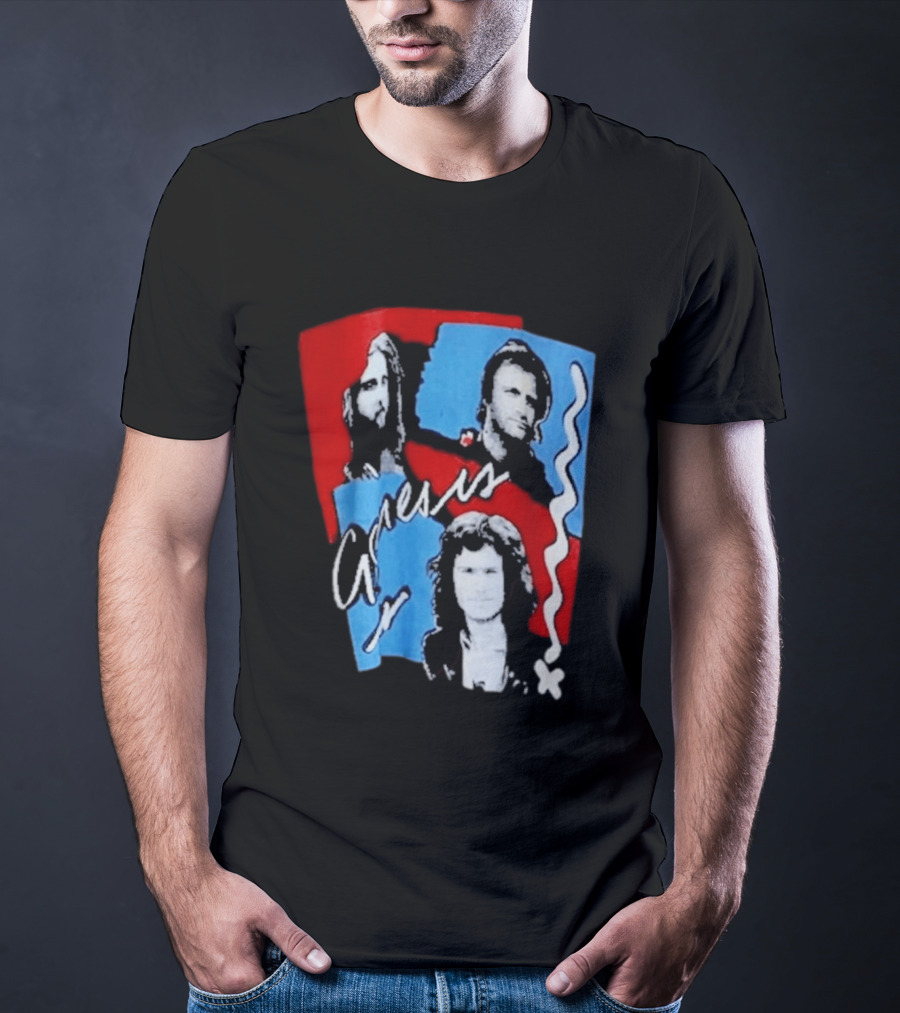 Genesis 1982 European Tour Rare Vintage Music Memorabilia T-Shirt
