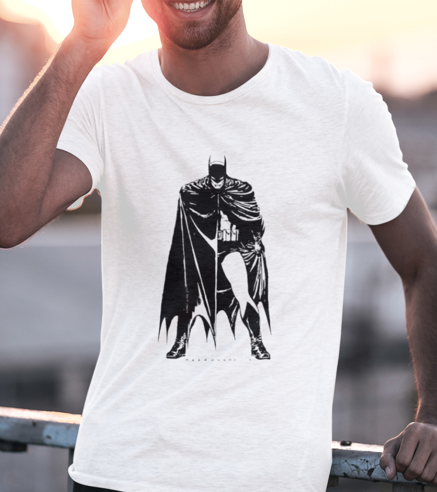 Batman DC Comics Mazzucchelli Frank Miller Year One Caped Crusader T-Shirt