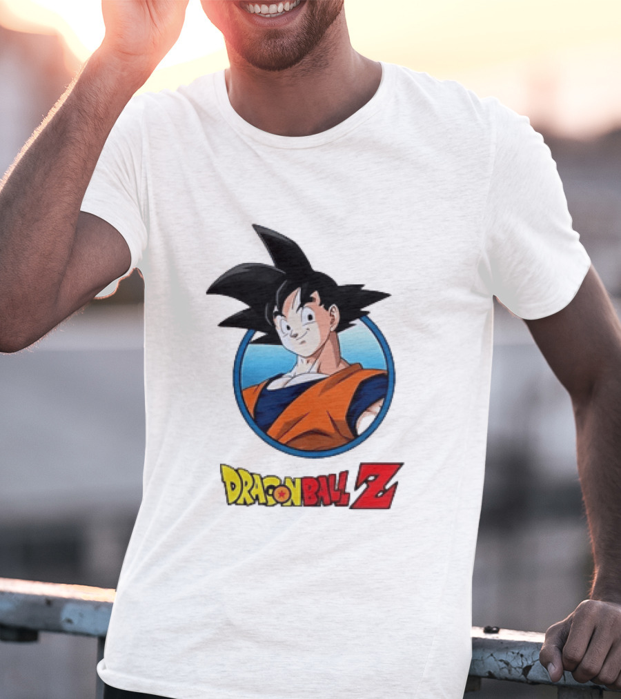 Dragon Ball Z Goku Face Anime T-Shirt