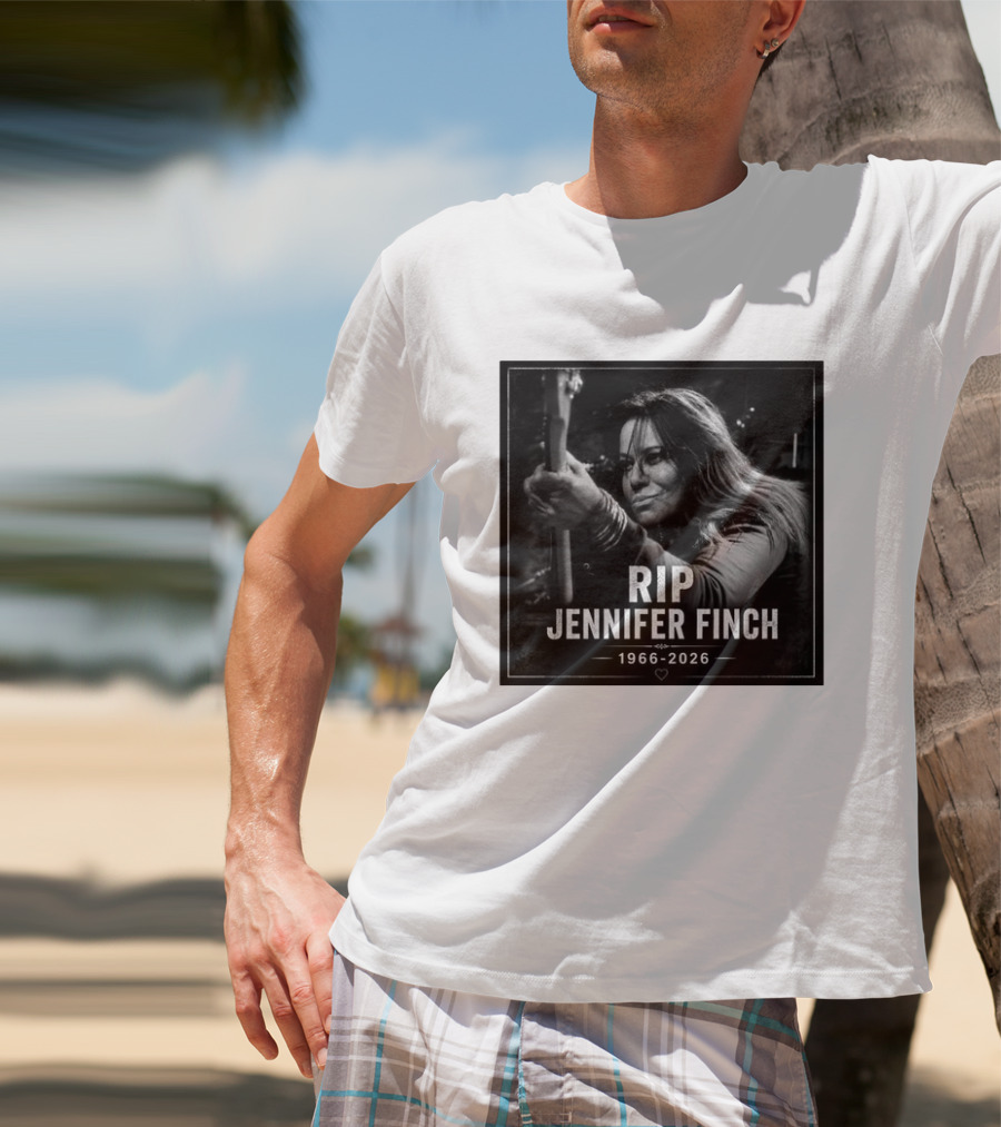 RIP Jennifer Finch 1966 2026 Memorial T-Shirt