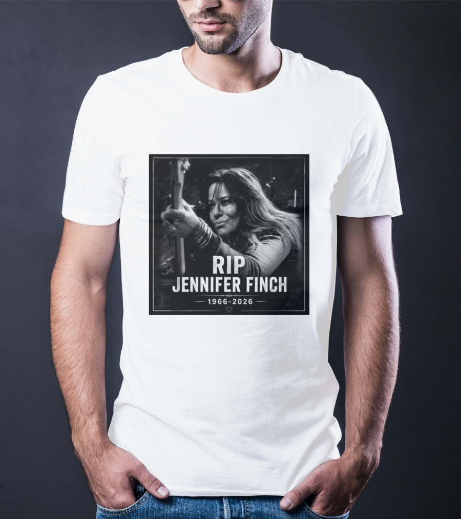 RIP Jennifer Finch 1966 2026 Memorial T-Shirt