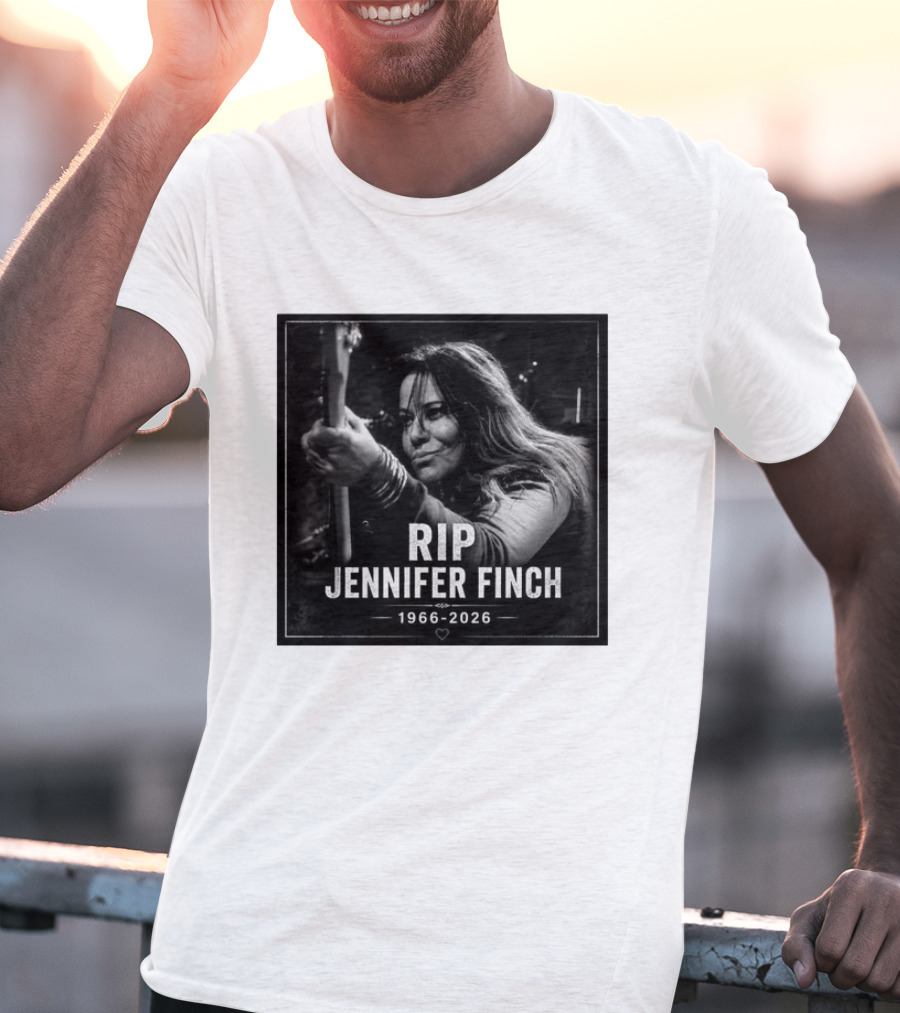 RIP Jennifer Finch 1966 2026 Memorial T-Shirt