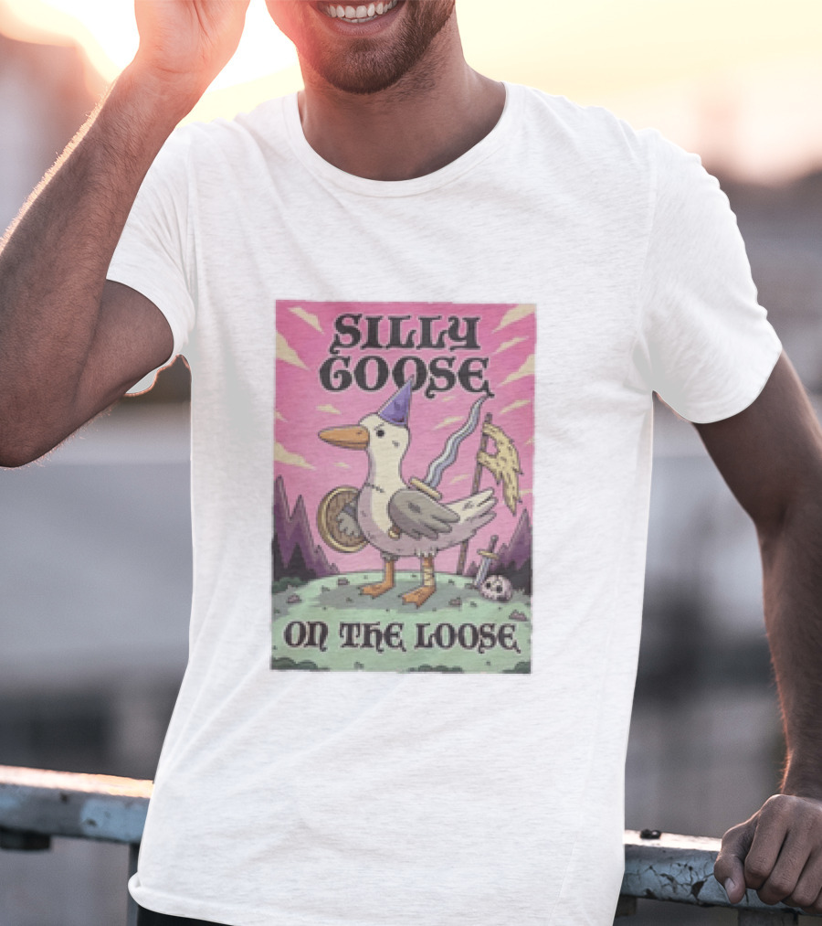 Silly Goose On The Loose Medieval Adventure T-Shirt