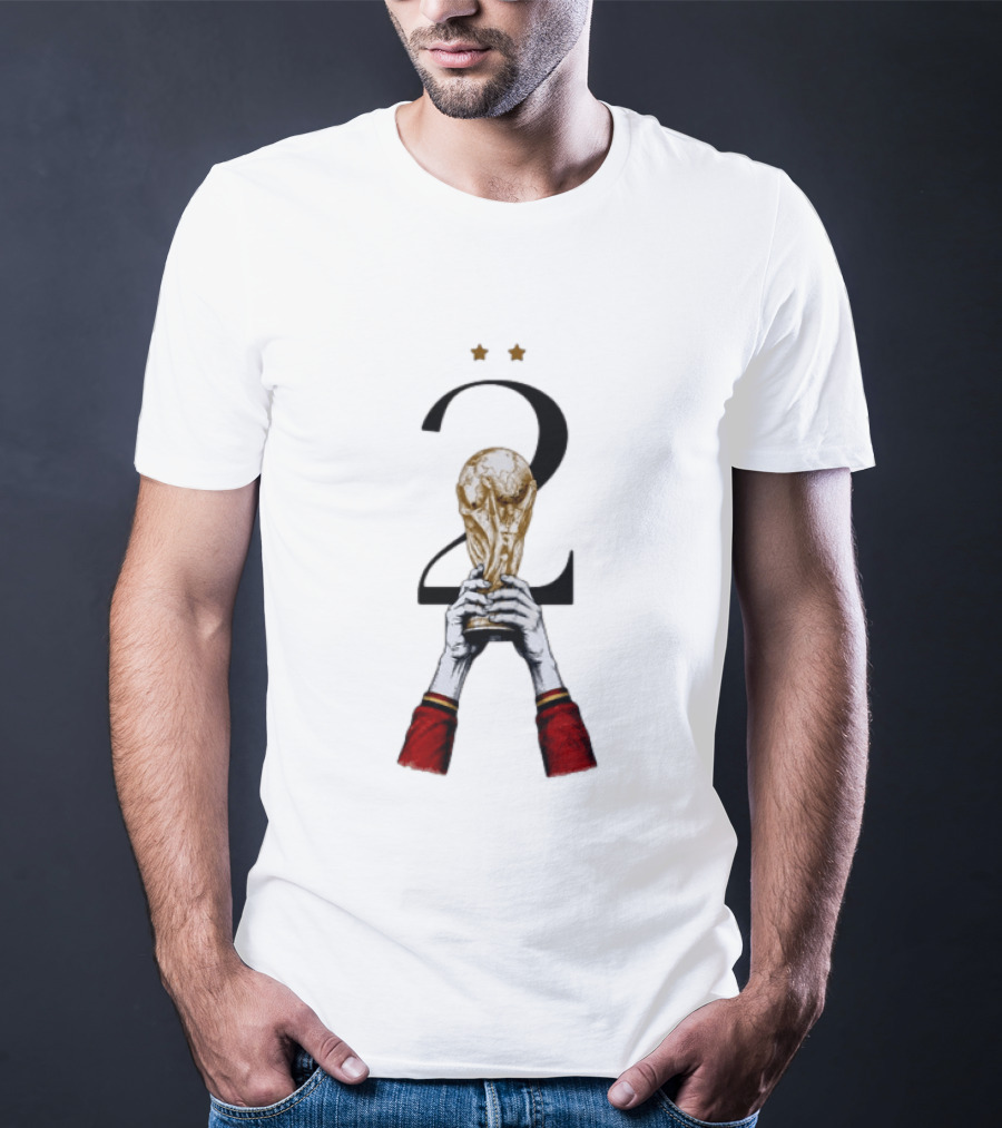 Spain 2 Ganadores 2026 Trophy World Cup Victory Celebration T-Shirt