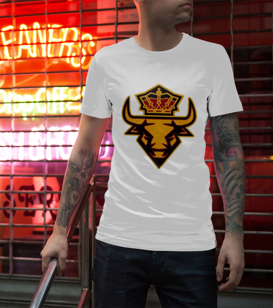Spain Bull Emblem Royalty Team Crown T-Shirt