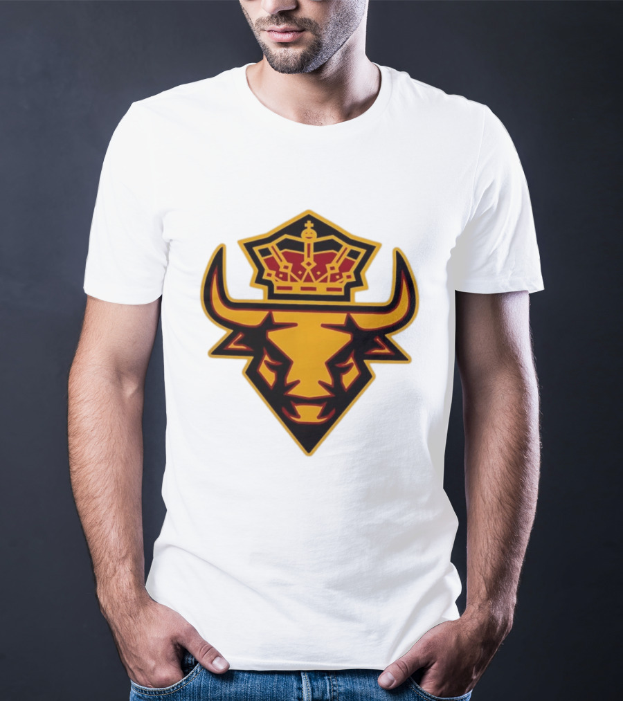 Spain Bull Emblem Royalty Team Crown T-Shirt