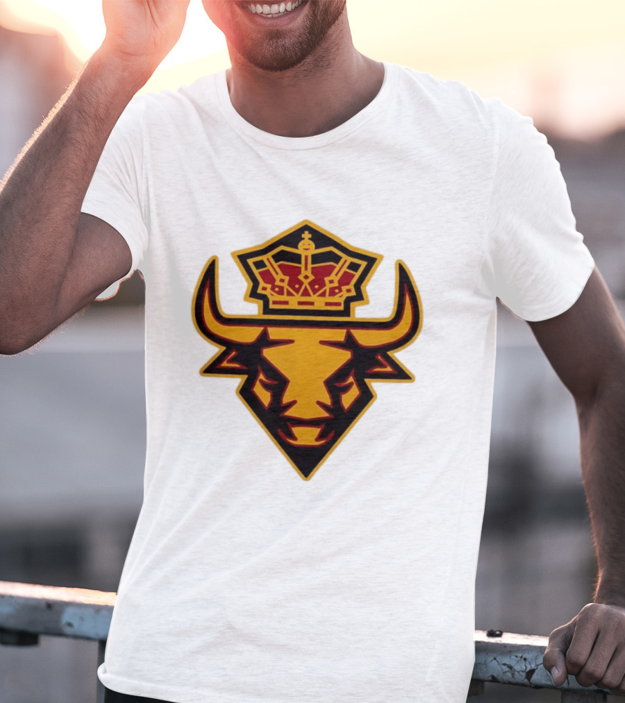Spain Bull Emblem Royalty Team Crown T-Shirt