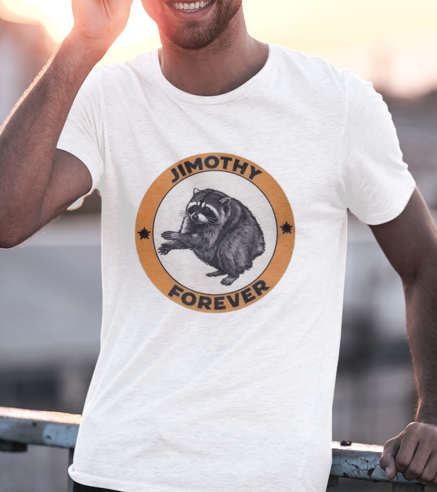 Jimothy Forever Seattle Raccoon Meme Merchandise T-Shirt