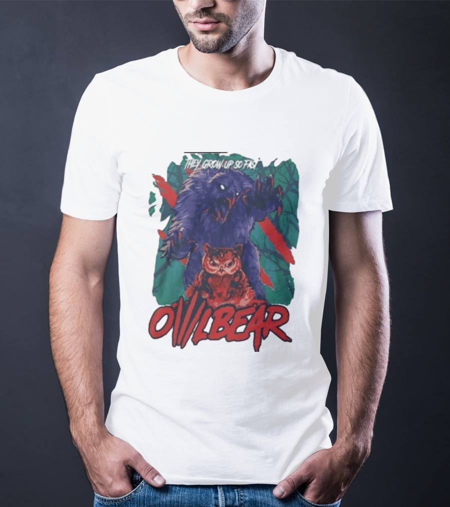 They Grow Up So Fast Owlbear Fantasy Creature T-Shirt