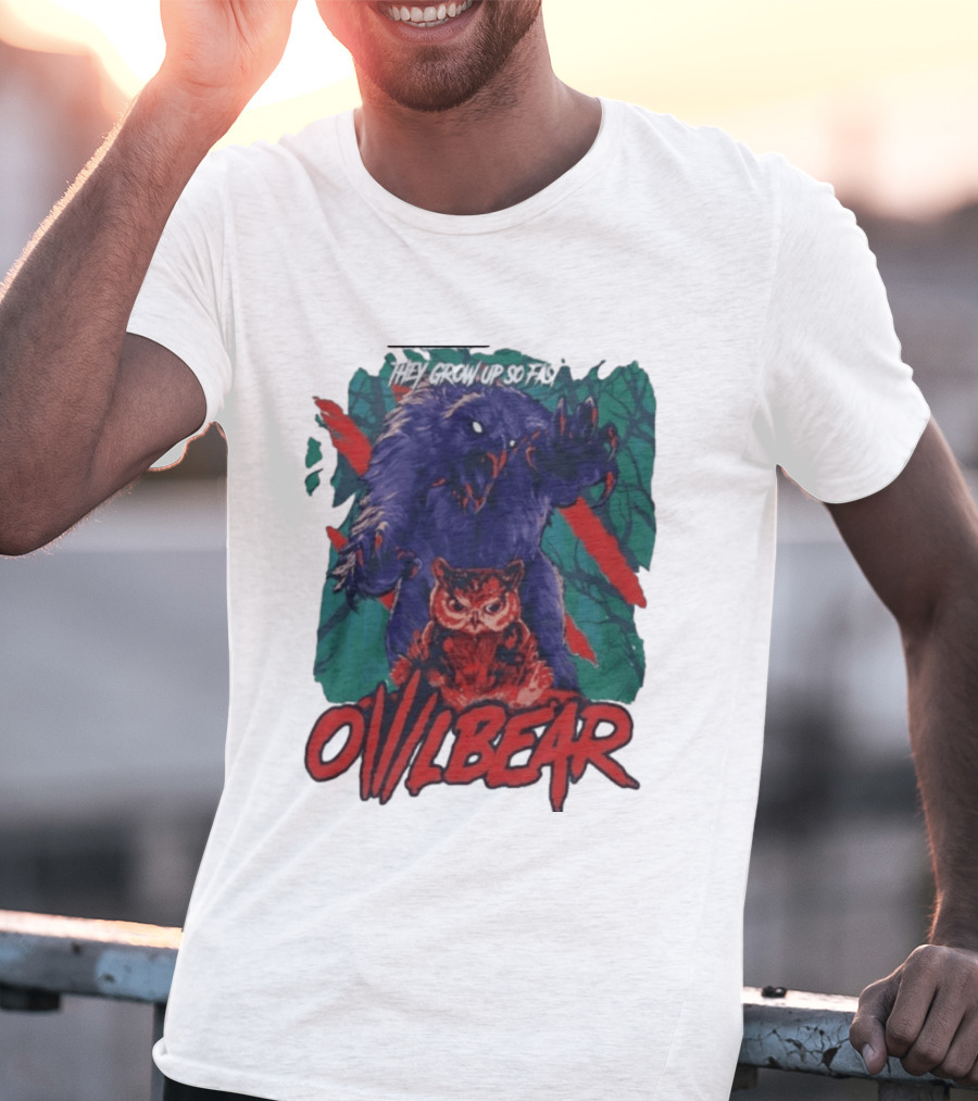 They Grow Up So Fast Owlbear Fantasy Creature T-Shirt