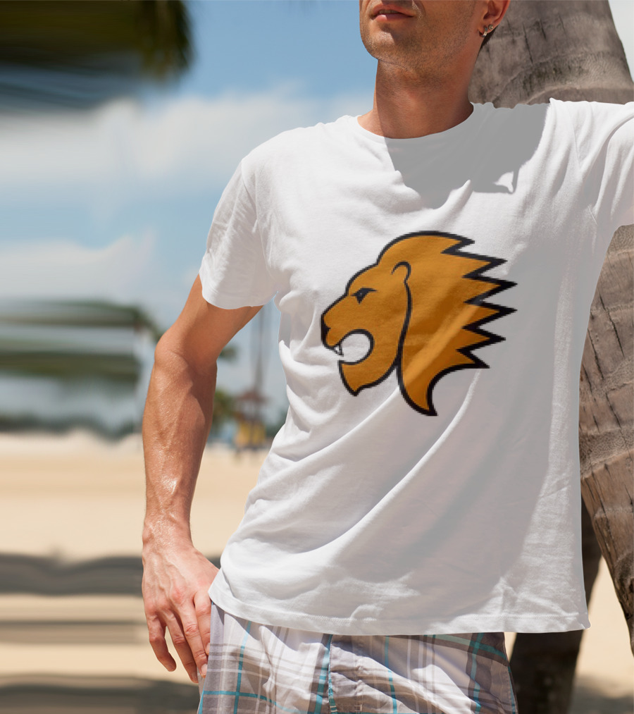 NHL Lion Hockey Jersey Bold Lion T-Shirt