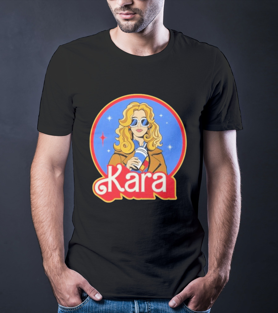 Kara 2026 Screencrush Sunglasses Coffee T-Shirt