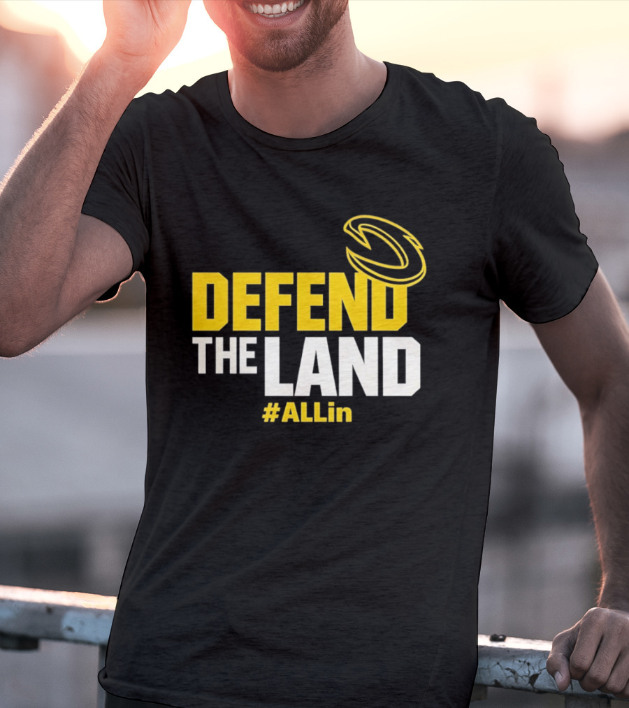 Cleveland Cavaliers Defend The Land #ALLin T-Shirt