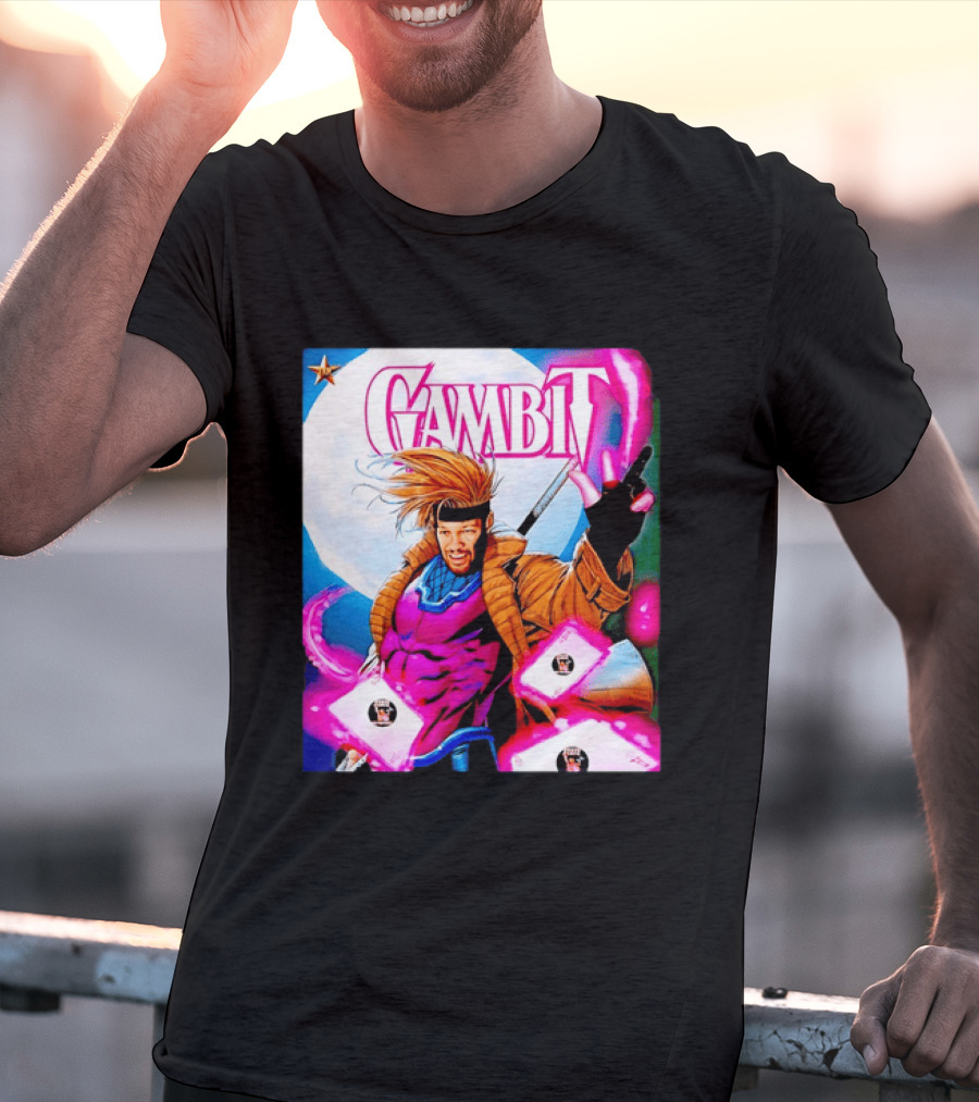 Jalen Brunson New York Knicks Gambit Crossover Comic T-Shirt