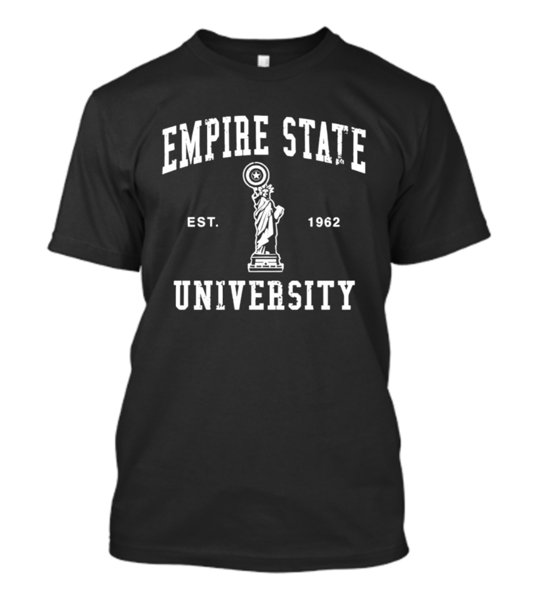 Empire State University Est. 1962 Statue T-Shirt
