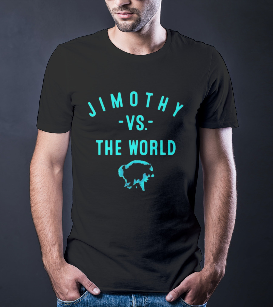 Jimothy Vs The World Bear Jimmy Butler Miami Heat NAB T-Shirt